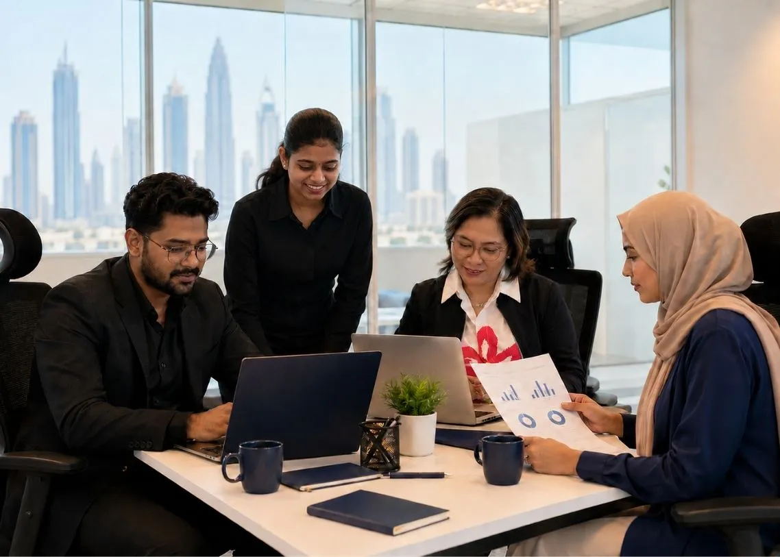 Modest Consulting Services business setup consultancy team based in Dubai UAE